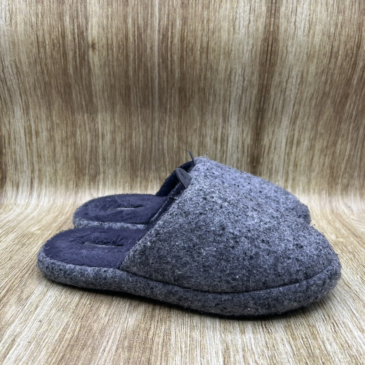 Allbirds Wool Dweller Slipper Grey Recycled Material Cushioned Unisex M8 W9