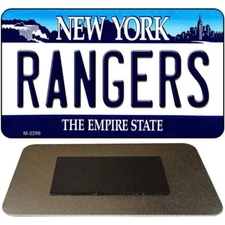 Rangers New York State Magnet Fridge Refrigerator Home Kitchen Decoration