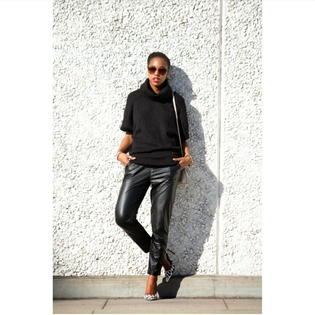 Best black sale leather pants