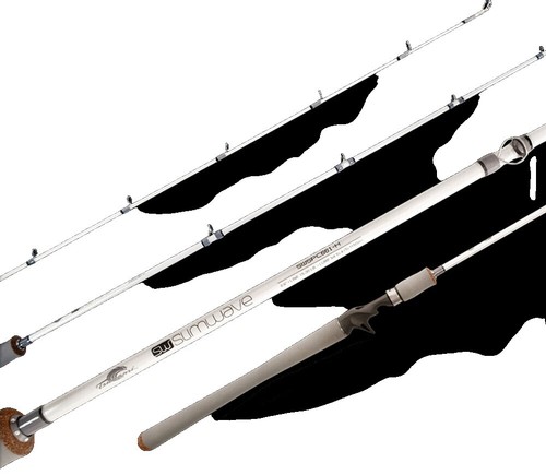 Yamaga Blue Sniper Blackie 81/6 Tuna Popping rod 2 pieces with