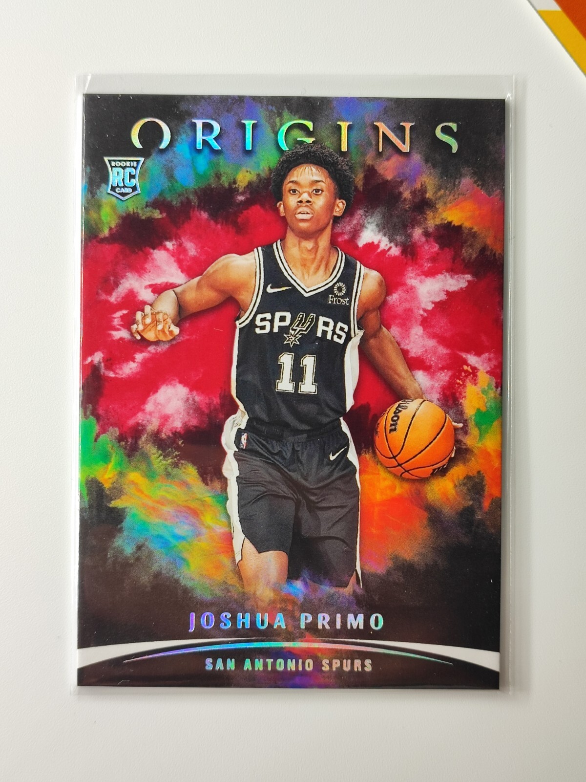 Panini 2021-22 Origins Joshua Primo RC Rookie #62 San Antonio Spurs SP