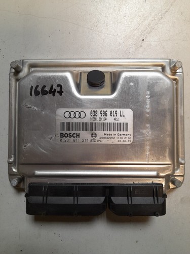 Original Volkswagen Motorsteuergerät ECU 038906019LL  0281011214
