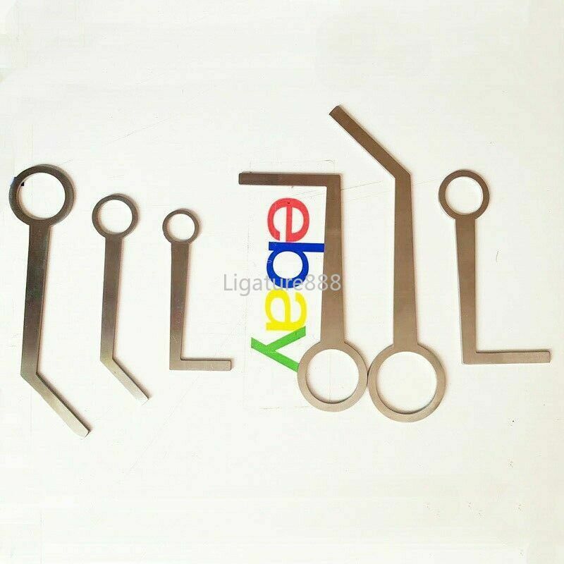 Saxophone woodwind instrument repair tools part Mat Set Pad iron 6 pc 2024 NEW