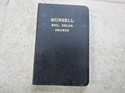 MUNSELL Soil Color Book Soil Color Charts 1954. 8 Charts Vintage
