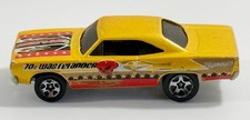 Mattel Hot Wheels 1970 Plymouth Yellow Dodge Roadrunner 70s Wastelander