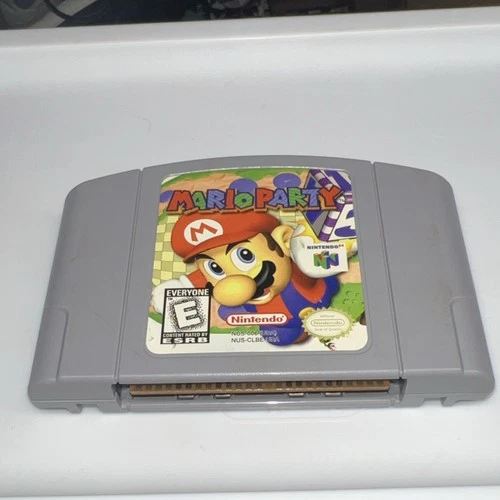 Nintendo Mario Party Nintendo 64 Game 1998 (NEEDS NEW SAVE BATTERY)
