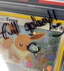 💫 FULL GALAXY SWIRL IN SLAB  💫 Pokemon Eevee SM184 Holo Promo PSA 8 2019 -A286