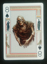 Mythological Characters Creature Playing Card 8 Spades