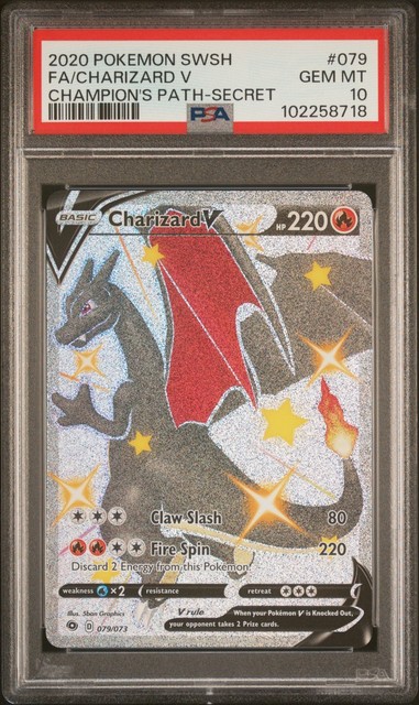 Charizard V #79 (Champion's Path (2020))