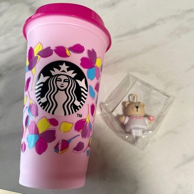 Starbucks Color Changing Reusable Cup 2024 Sakura