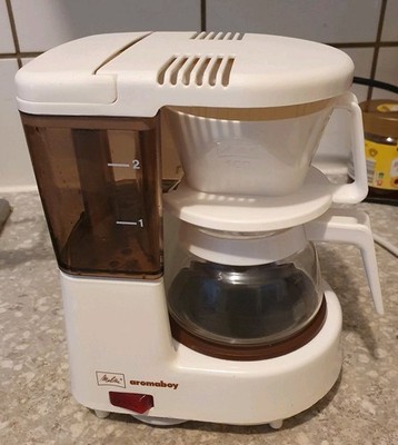 Melitta Aromaboy Weiß / 2 Tassen Mini Kaffeemaschine 