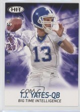 2011 SAGE Hit Big Time TJ Yates #BT30 0f6
