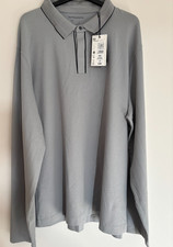 AUTOGRAPH Mens Polo Shirt Top Silver Grey UK 3XL 5o - 52 Inches RRP £40