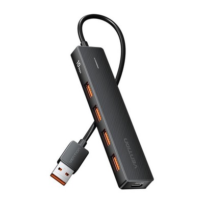 VENTION 10Gbps USB 3.2 Hub, Hub with 4 A Ports, 0.5FT, 