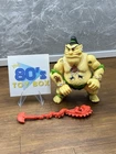 TMNT Tattoo Sumo Wrestler Figure Vintage Ninja Turtles Playmates 100% Complete