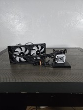 Corsair H100i RGB Platinum Liquid CPU Cooler Hydro Series 120mm used without box