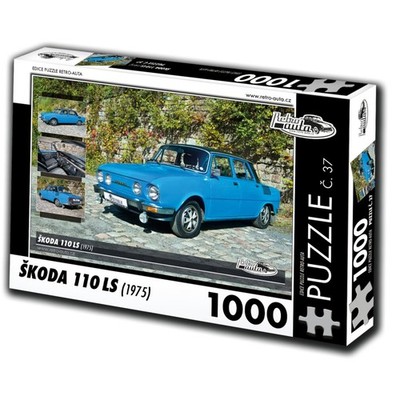 RETRO-AUTA Puzzle Nr. 37 Skoda 110 LS (1975) 1000 Teile