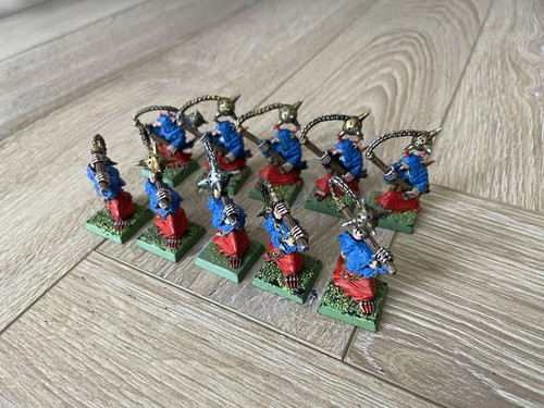 Warhammer Fantasy 10x Skaven Plague Censer Bearer Metal Games Workshop 1993 - Picture 9 of 13