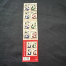 Scott #3883/6...37 Cent...Santa...Unfolded Booklet of 20 (2 Sided)