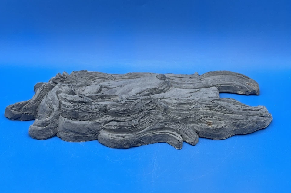 *RARE* KAY FINCH AFGHAN HOUND BAS RELIEF HEADSTUDY FOR KAY'S OWN PATIO TABLE - Image 4 of 4