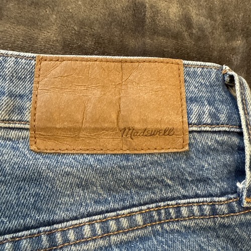 Madewell Jeans Mens 33x30 Blue Relaxed Taper Denim Casual Light Wash - Picture 17 of 20