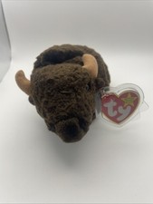 TY Beanie Baby - ROAM the Buffalo 6.5"... NEW with Mint Tags