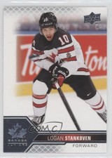 2022 Upper Deck Team Canada Juniors Men's U-20 Logan Stankoven #11 td8