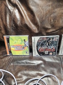 Sega Dreamcast White Video Game Console with Three Controllers (2 Memory Cards)