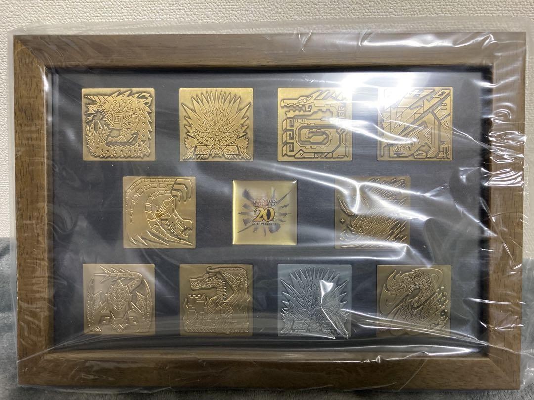 Monster Hunter 20Th Anniversary Framed Pins Set | eBay