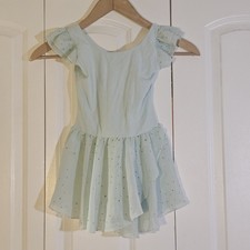 Arshiner Girl's Leotard Size 150 approx age 9 With Ballet Skirt Dance