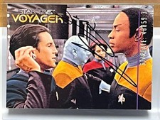STAR TREK VOYAGER TIM RUSS AUTOGRAPH CARD
