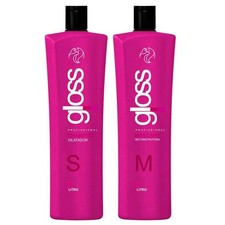 Fox Gloss Progressive Brush Smart Keratin Treatment Kit 2x1000ml/33.8 fl.oz