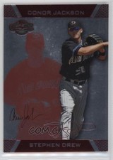 2007 Topps Co-Signers Silver Red /199 Stephen Drew Conor Jackson #36 7eo