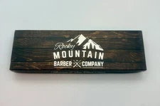 Rocky Mountain Hair Comb - Wood, Anti-Static & No Snag with fine/medium teeth.