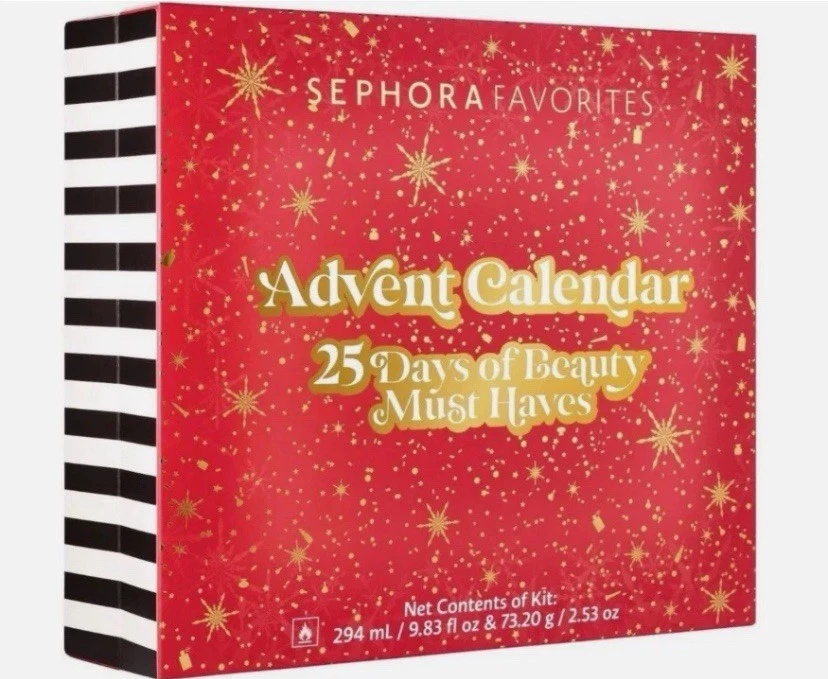 Sephora Favorites Advent Calendar 25 Days Of Beauty Holiday LIMITED Edition 2025 - Image 3 of 4