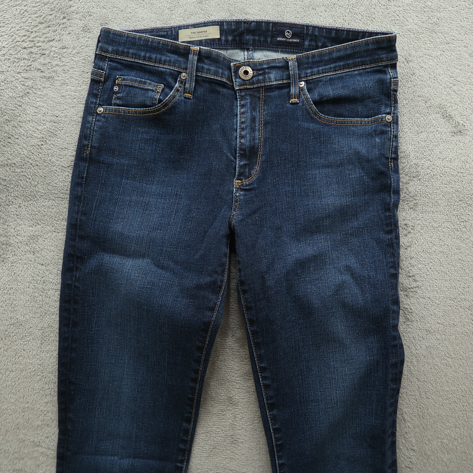 Adriano Goldschmied AG Women's Size 27R Low-Rise the Harper Straight 31" Inseam thumbnail 12