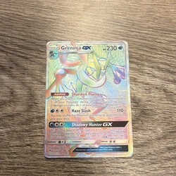 Greninja GX 133/131 Forbidden Light Secret Rare Full Art Holo