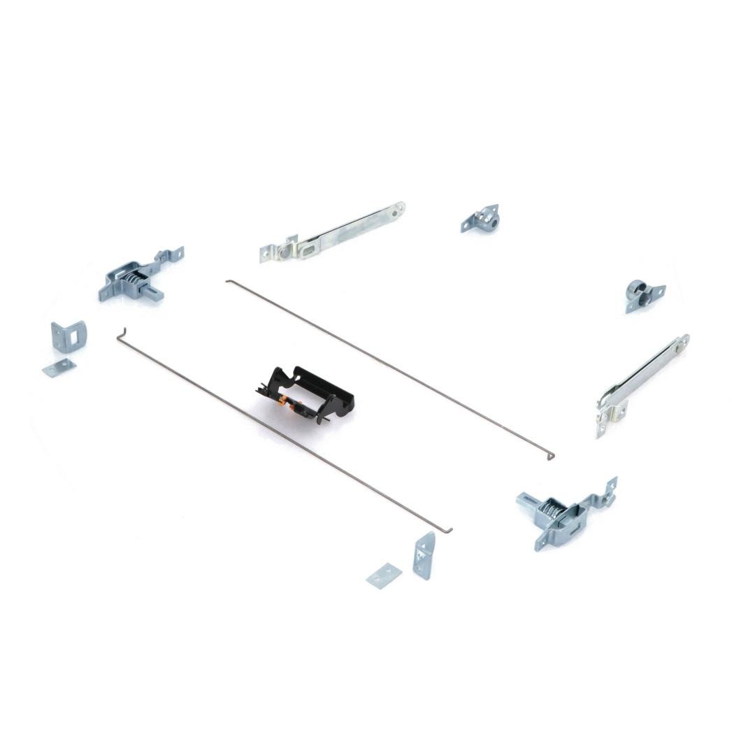 Tailgate Component Kit - 12pcs - Black Handle - 73-79 Ford Truck