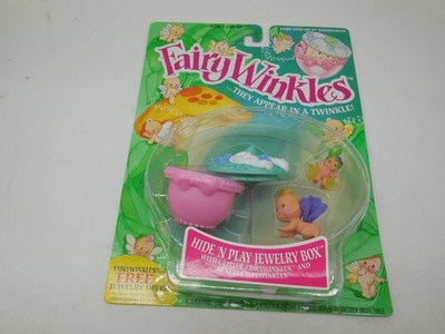 EA2 FAIRY WINKLES Find Me's Hide N Play Jewelry Box 90s Kenner Vtg