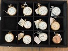 Large Antique Pocket Watch Lot - Various Brands/Years - Working & Non Working