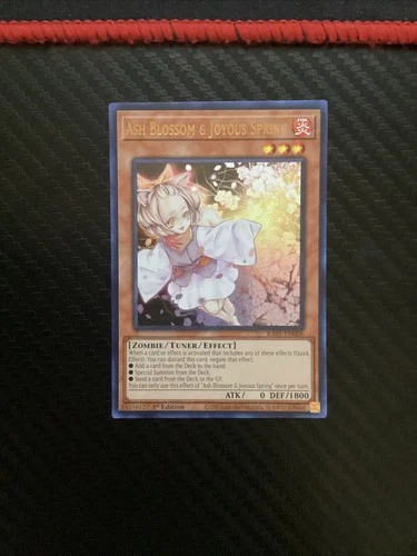 Ash Blossom & Joyous Spring (UR)-Ultra Rare - 1st Edition - RA01-EN008 - 25th...