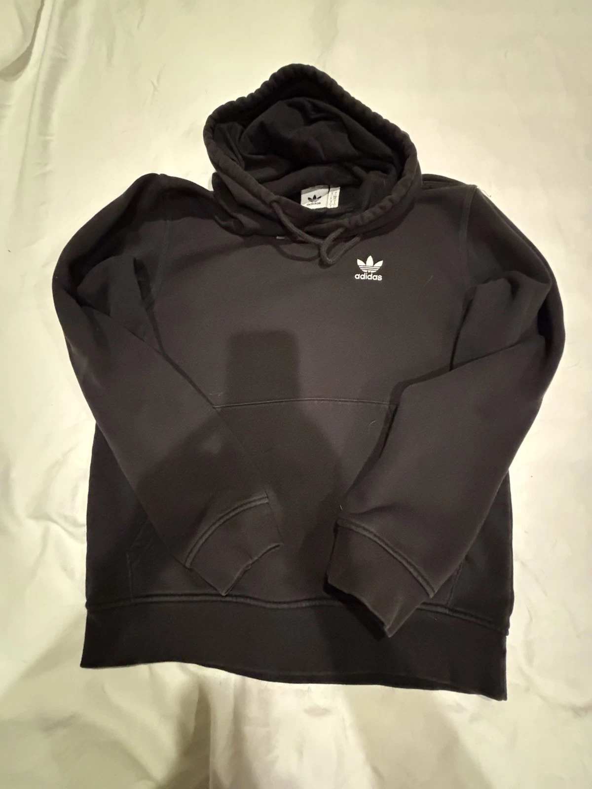 Adidas Men's Hoodie Athletic Black Large Sweatshirt