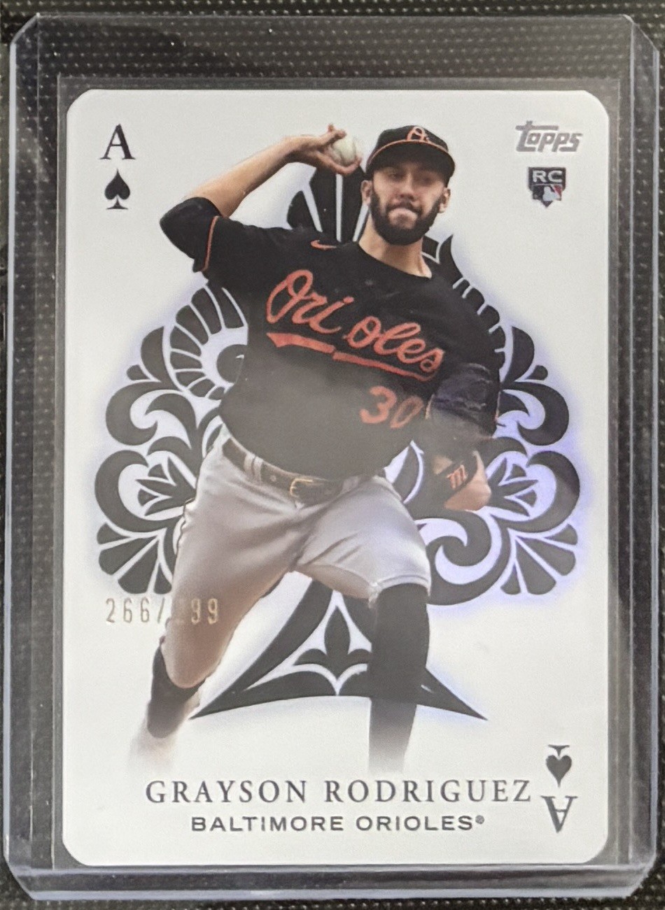 2023 Topps Update Series All Aces Grayson Rodriguez #AA-74 Black /299 (RC)