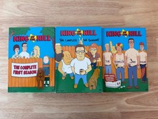 Lot of 3 - King of the Hill: Complete Seasons One - Three 1-3 Vintage DVD Sets