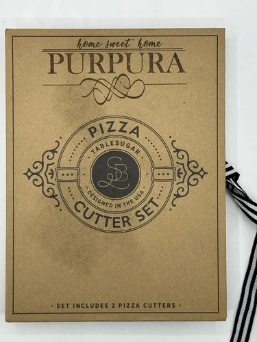 Santa Barbara Design Studio Purpura Pizza Cutter Book