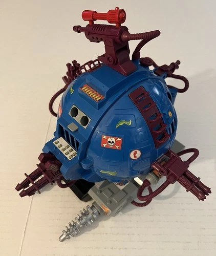 Vintage TMNT Technodrome Scout Vehicle 1993 RARE 99% Complete Ninja Turtles TOY