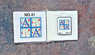 Brother Stickkarte No. 41 Maschinenstickmuster Embroidery für Stickmaschine