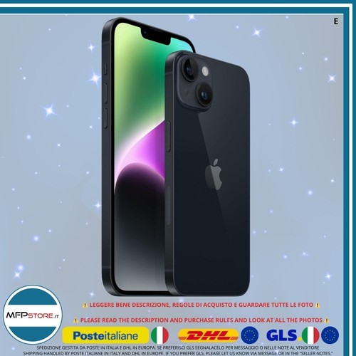 Apple IPHONE 14 128GB Midnight – Smartphone Ios Kameras Pro- Geprüft
