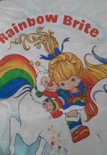 Rainbow Brite Single Duvet Cover Set. 1980s. As Seen In stranger Things Season 5