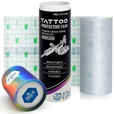 MED PRIDE Tattoo Aftercare Film Waterproof Second Skin Bandage 10.2" x 2yd 2-4ct